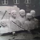 Pomnik Dzieci Wrzesińskich we Wrześni w czasie budowy 2